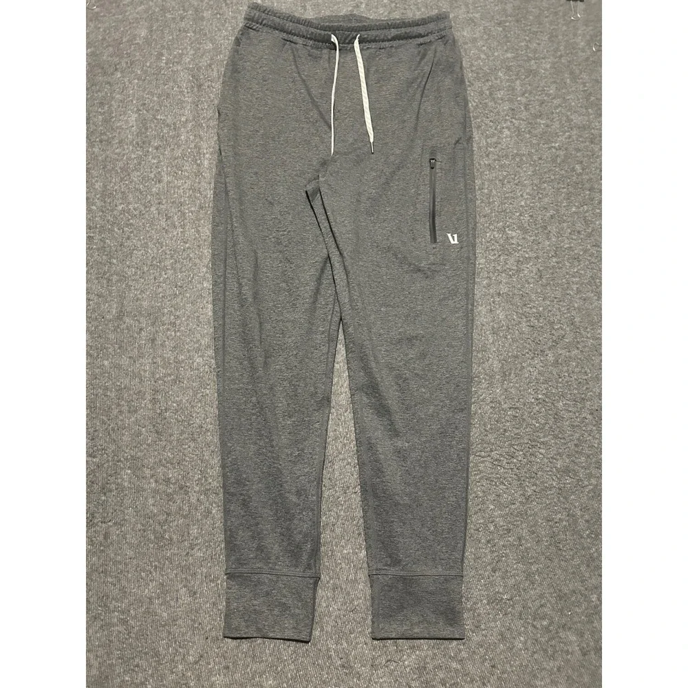 Vuori sunday joggers mens gray casual active drawstring gym small read